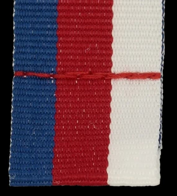 Ribbon 20 mm - without carabiner - blue-red-white
