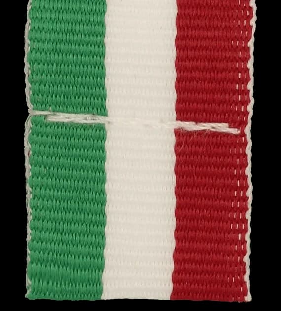 Ribbon 20 mm - without carabiner - green-white-red