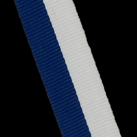 Ribbon 20 mm - without carabiner - white-blue