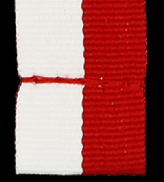 Ribbon 20 mm - without carabiner - white-red