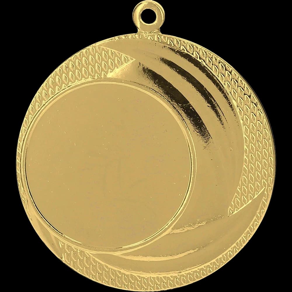 Medalja zlatna opća s mjestom za emblem 25 mm, čelična