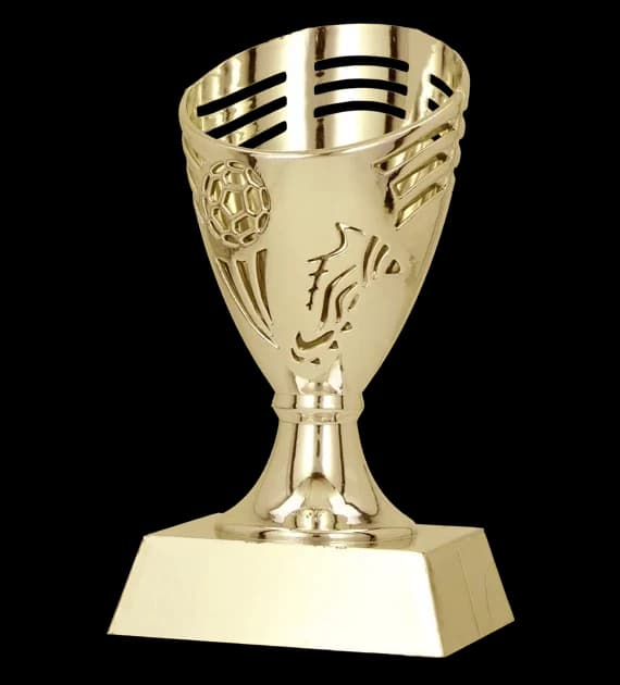 Plastic trophy - gold - WEDA