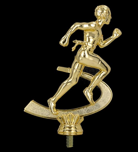 Plastic figurine - running