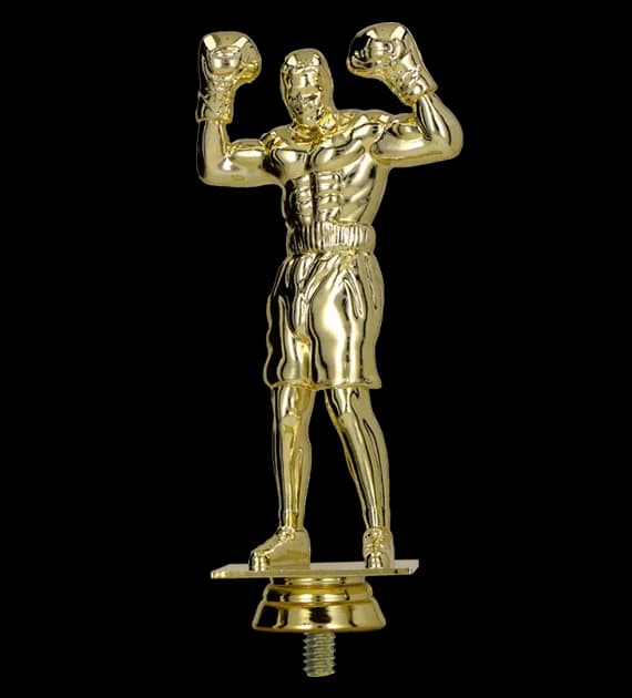 Plastic figurine - boxing