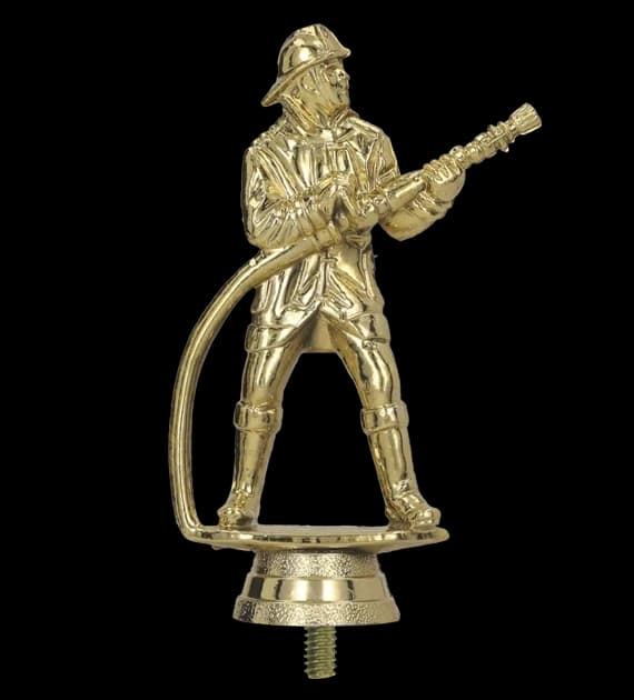 Plastic figurine - firefighter