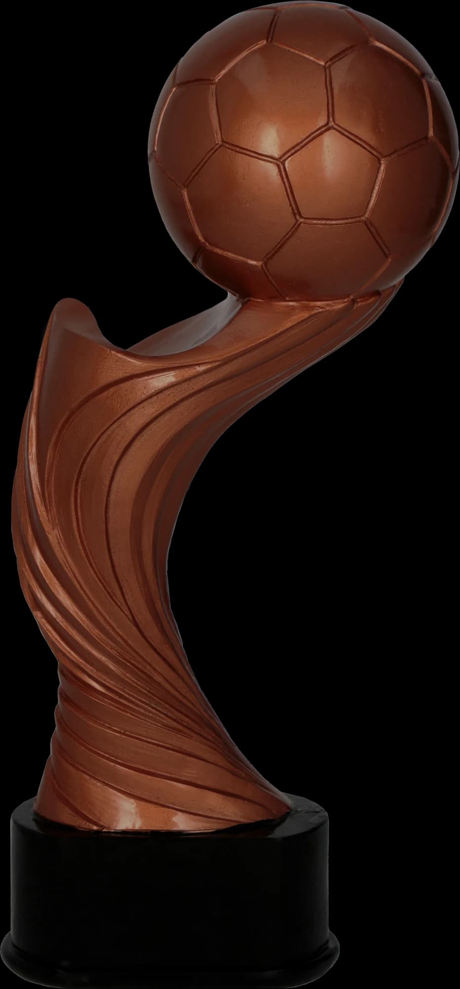 Cast figurine - football