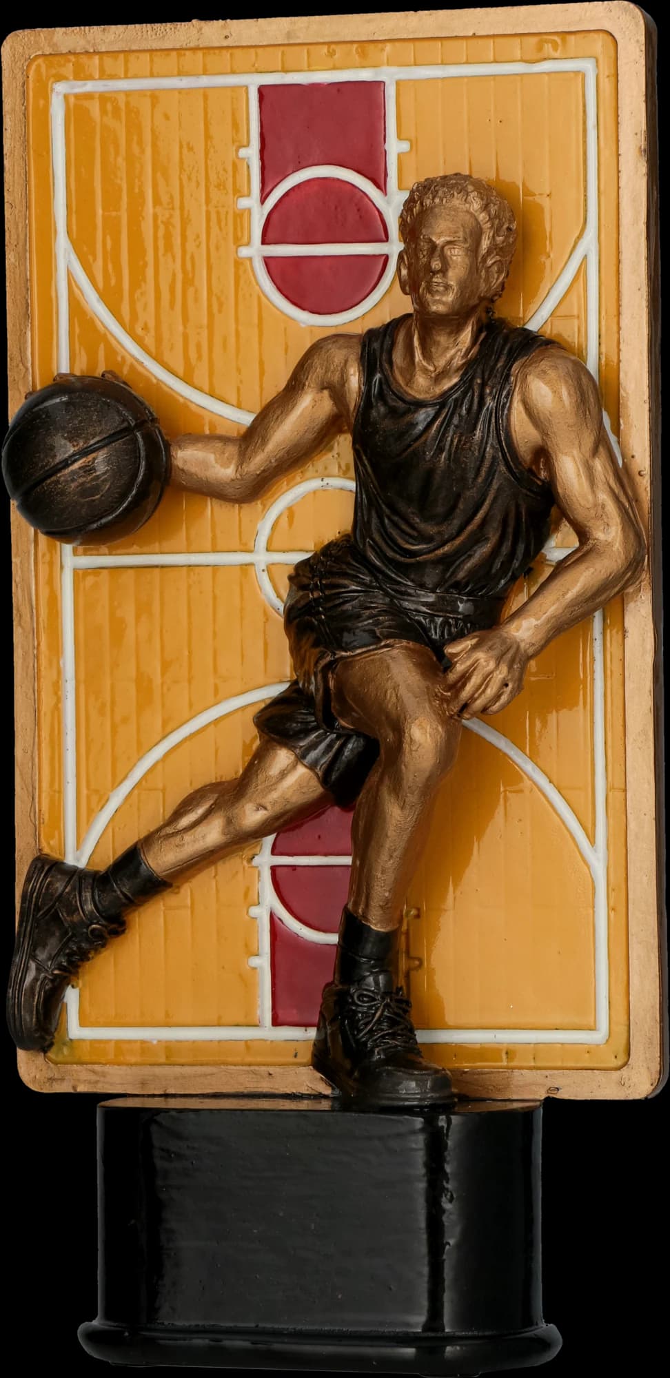 Cast figurine - basketball