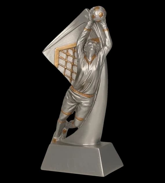 Cast figurine - goalkeeper