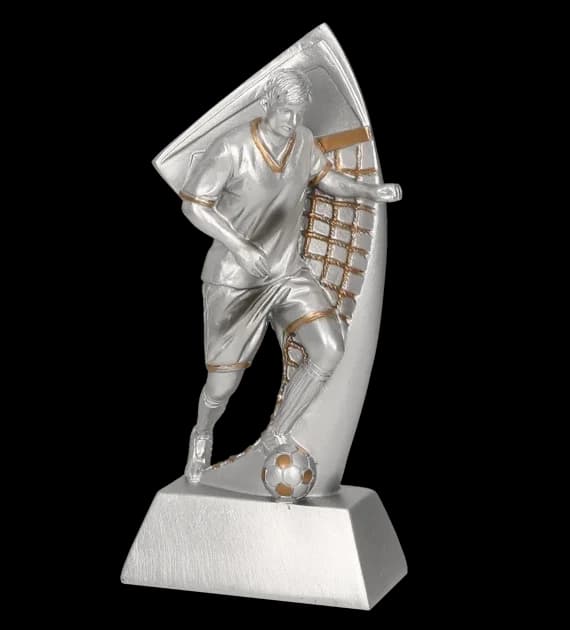 Cast figurine - football