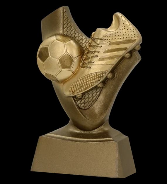 Cast figurine - football