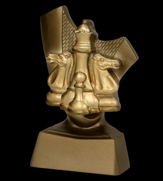 Cast figurine - chess