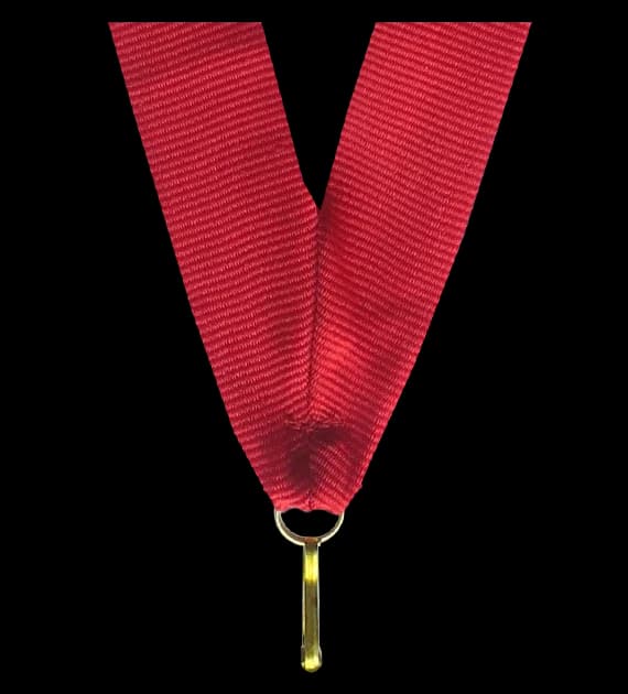 Ribbon 22 mm - red