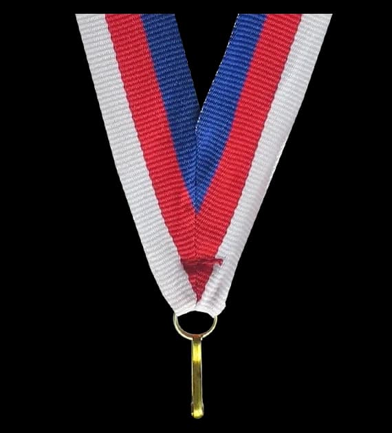 Ribbon 11 mm - blue-red-white