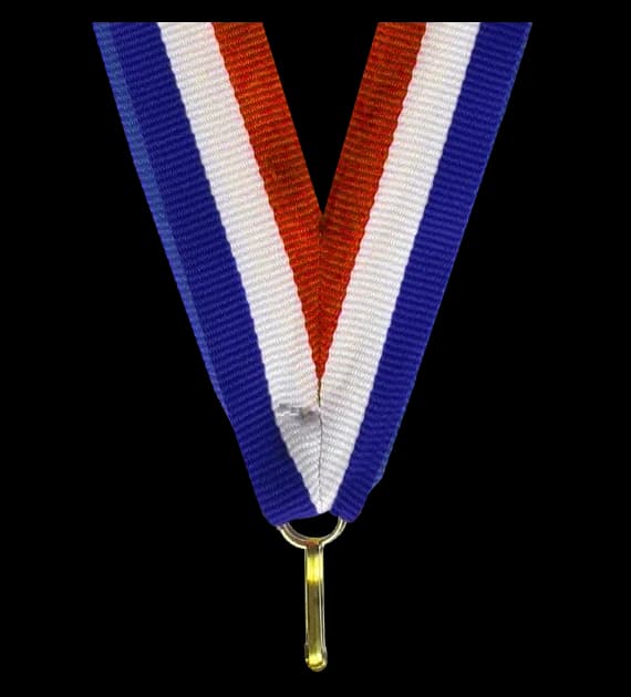 Ribbon 11 mm - red-white-blue