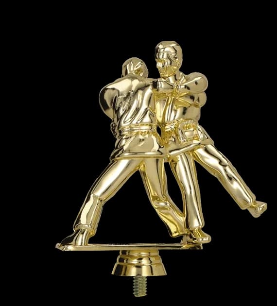 Plastic figurine - judo